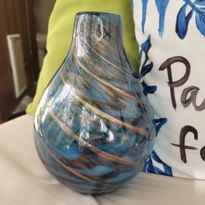 Lenox American by Design Seaview Swirl bottle vase